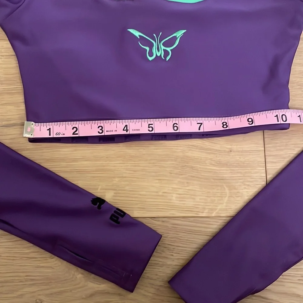 PUMA x Dua Lipa Crop Top Style Activewear Top, size XS - Picture 11 of 13